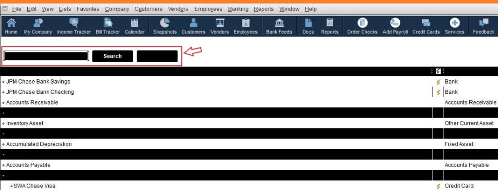 QuickBooks Turned Black and White