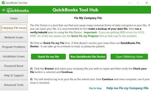 Why QuickBooks Desktop Fields Display Black Instead of White Issue 1 quickbooks-tool-hub