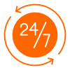 Chat and 24/7 Availability